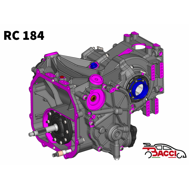 6 speed transaxle - RC184 - Cod. RC184